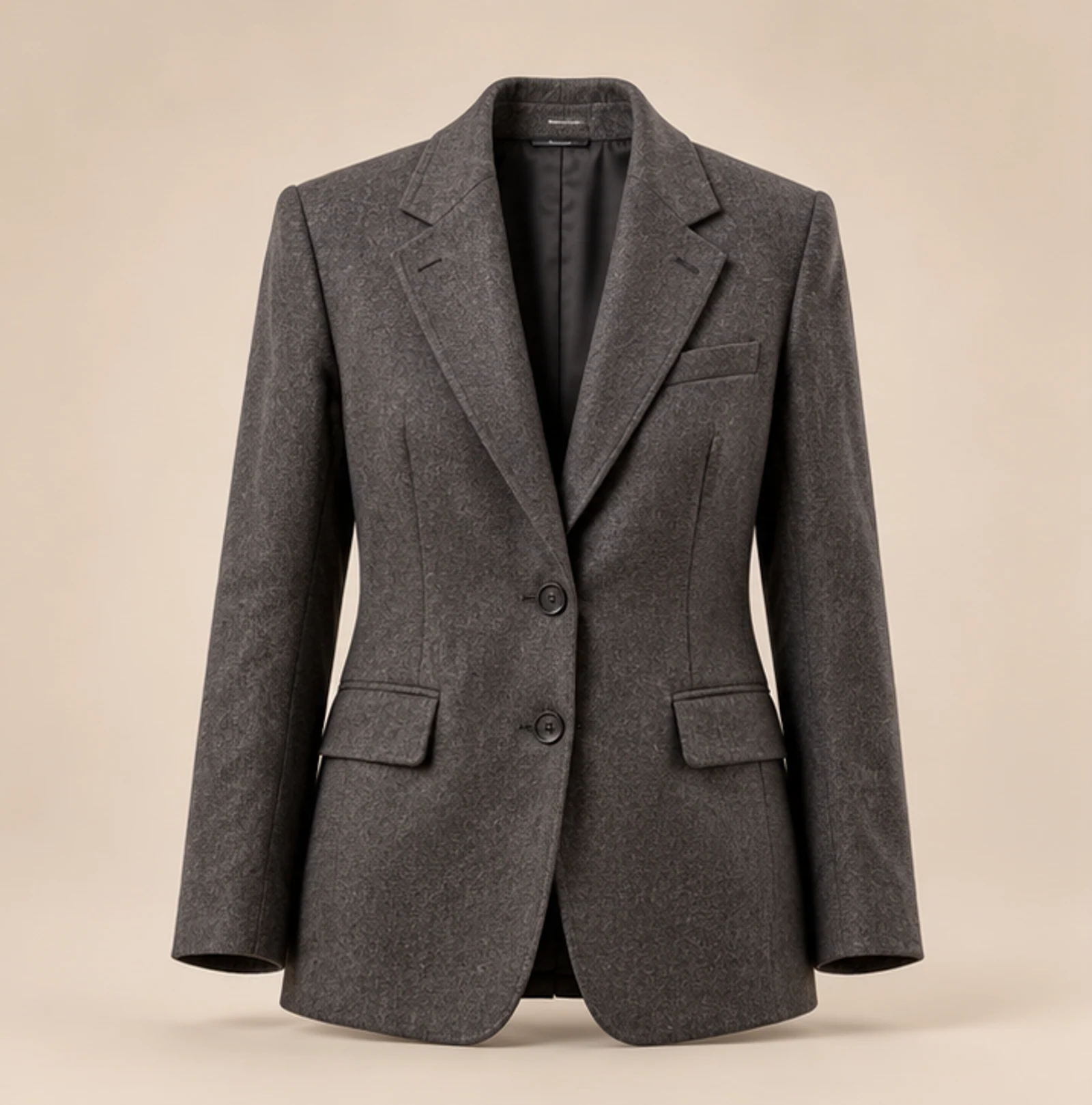 Wollblazer in Anthrazit